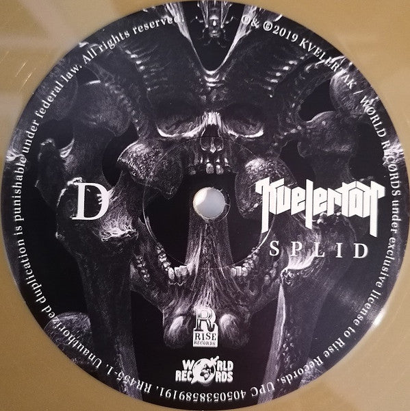 Kvelertak – Splid , 2LP , Gatefold , Black + Gold vinyl , special edition