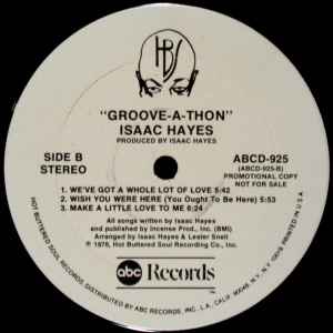 Isaac Hayes – Groove-A-Thon , Gatefold , + Poster big