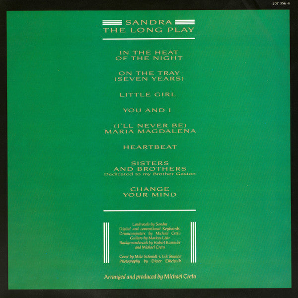 Sandra – The Long Play , 1 press , Germany