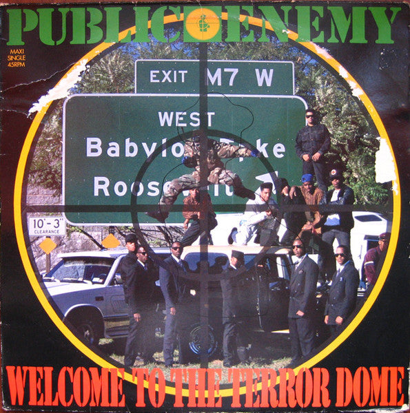 Public Enemy – Welcome To The Terrordome , 12", Maxi-Single, 45 RPM