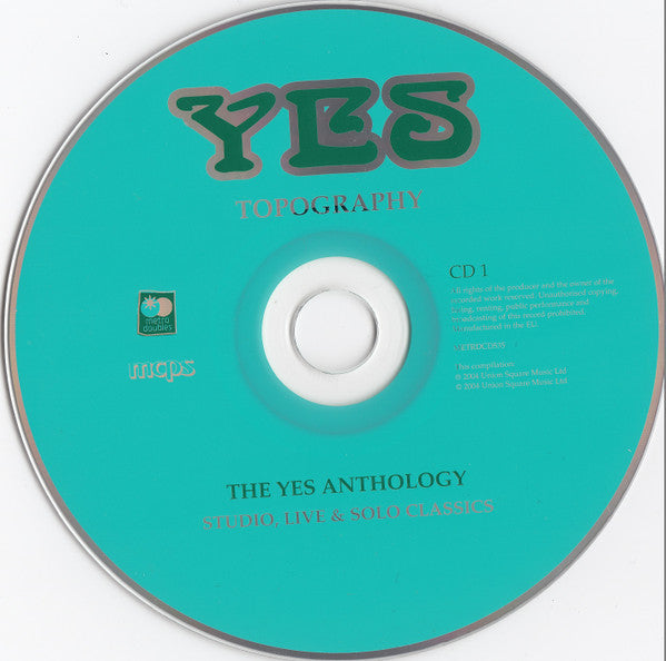 Yes – Topography (The Yes Anthology) (Studio, Live & Solo Classics), 2x CD