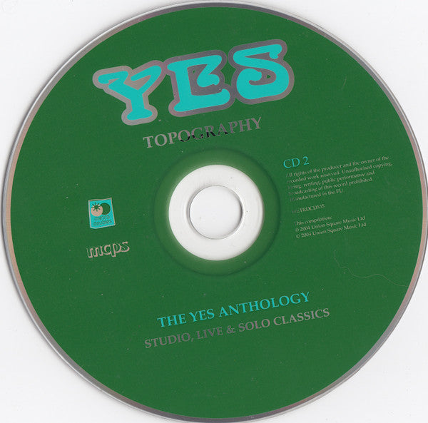 Yes – Topography (The Yes Anthology) (Studio, Live & Solo Classics), 2x CD
