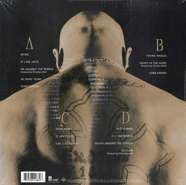 2Pac – Me Against The World 2LP ,