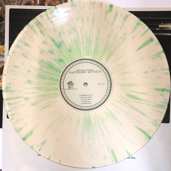 Sky Valley Mistress – Faithless Rituals, Gatefold, Limited Edition, Cream / Green Splatter