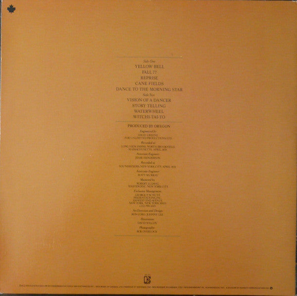 Oregon – Out Of The Woods, Gatefold