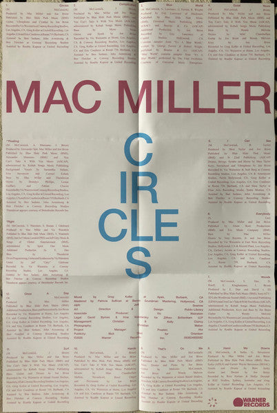 Mac Miller – Circles, 2XLP