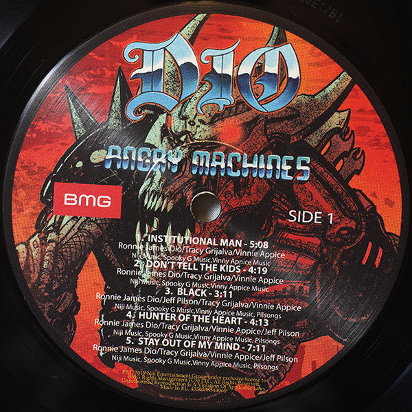 Dio– Angry Machines, Gatefold