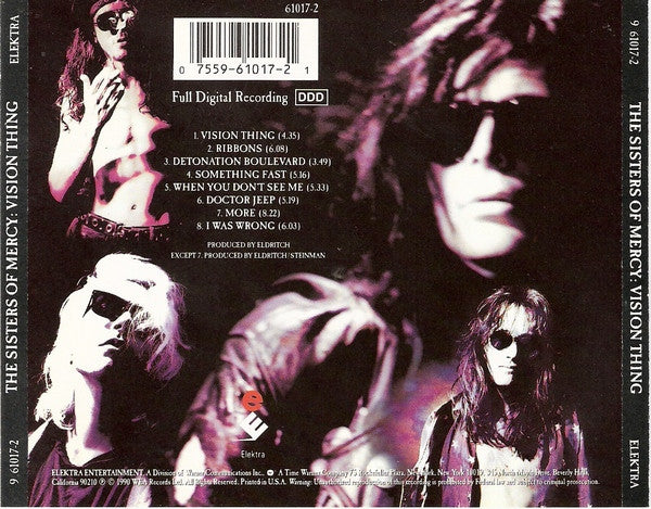 The Sisters Of Mercy – Vision Thing , CD