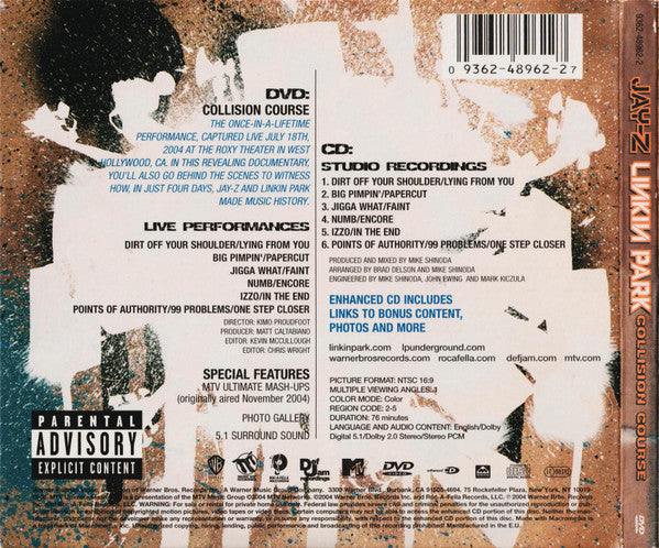 Jay-Z / Linkin Park – Collision Course, CD+DVD