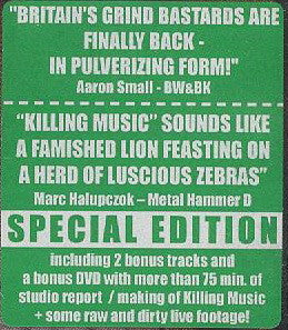 Benediction – Killing Music, CD+DVD