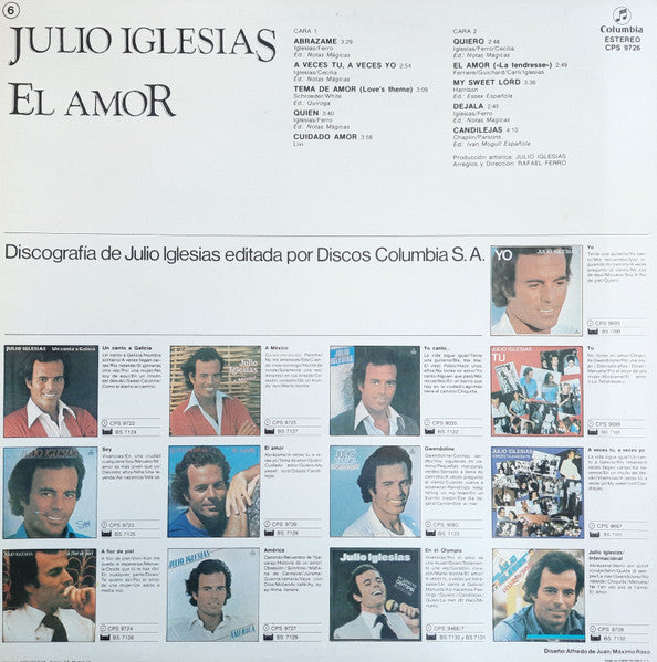 Julio Iglesias – El Amor