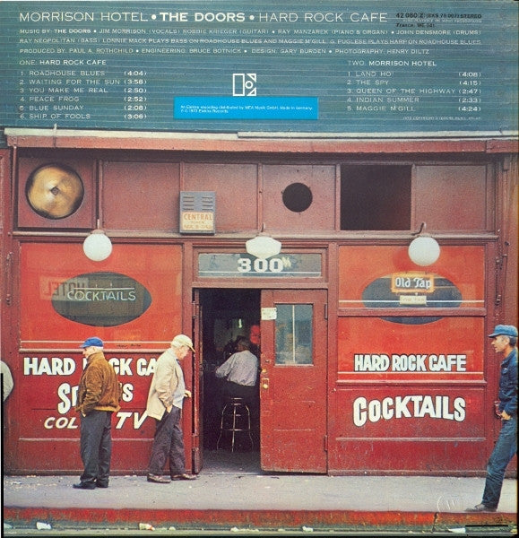 The Doors – Morrison Hotel , Gatefold