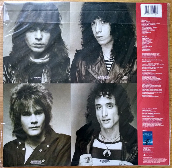 Quiet Riot – Metal Health, 180gram audiophile pressing