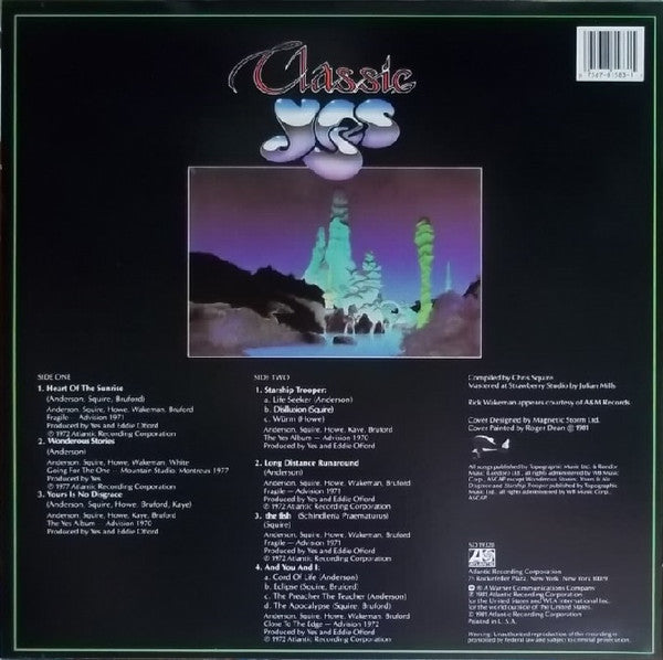 Yes – Classic Yes , Vinyl, SP-Specialty Press + Vinyl, 7", 33 ⅓ RPM, Single