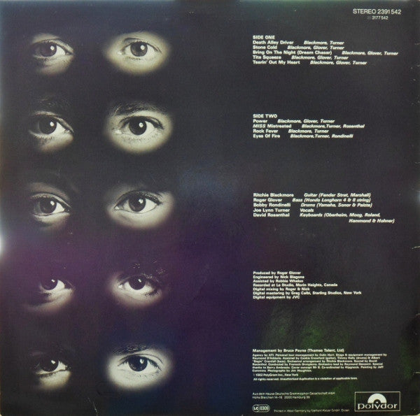 Rainbow – Straight Between The Eyes