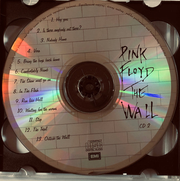 Pink Floyd – The Wall , 2 CD + booklet