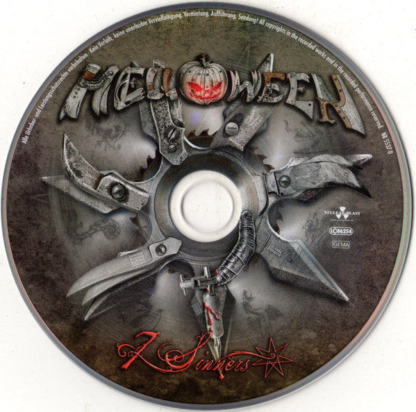 Helloween – 7 Sinners, CD, Digipak