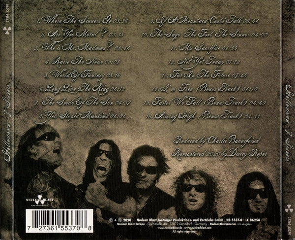 Helloween – 7 Sinners, CD, Digipak