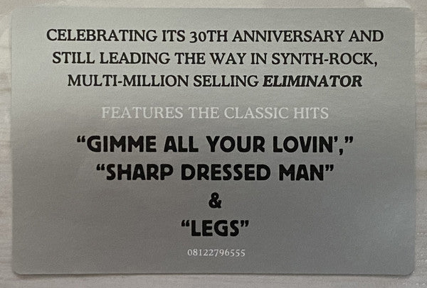 ZZ Top – Eliminator, 180 gr