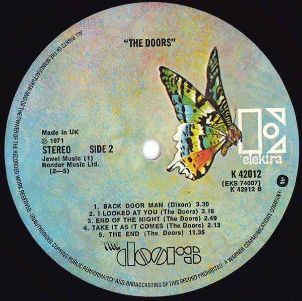 The Doors – The Doors , UK press , 1976