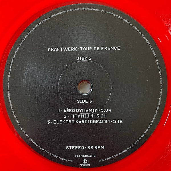 Kraftwerk – Tour De France , 2LP , colored ,coloured vinyl, Limited Edition, Special Edition