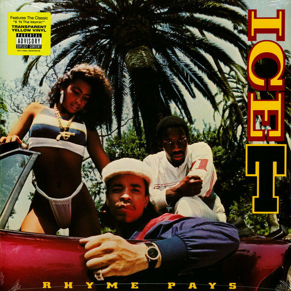 Ice-T – Rhyme Pays , Record Store Day, Yellow Transparent