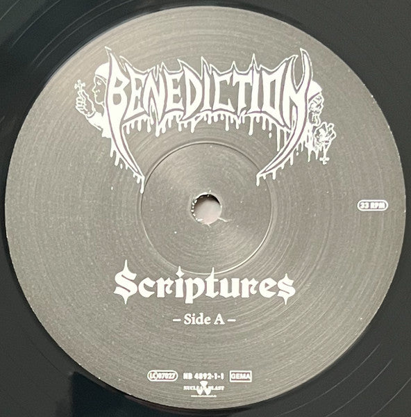 Benediction – Scriptures, 2xLP, Strictly Limited Edition