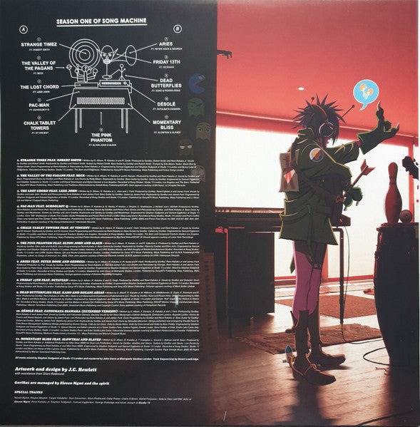 Gorillaz – Song Machine Season One , 2LP + 1 cd , + Booklet , special edition