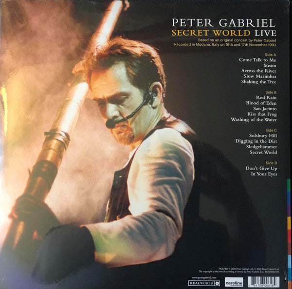 Peter Gabriel – Secret World Live, 2xLP