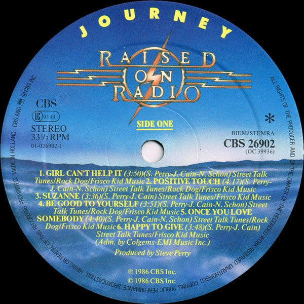 Journey – Raised On Radio