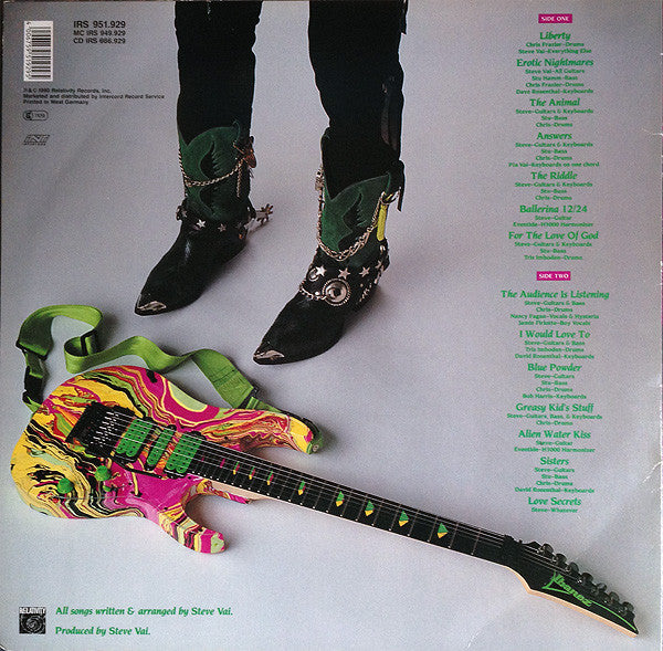Steve Vai – Passion And Warfare , 180 gram