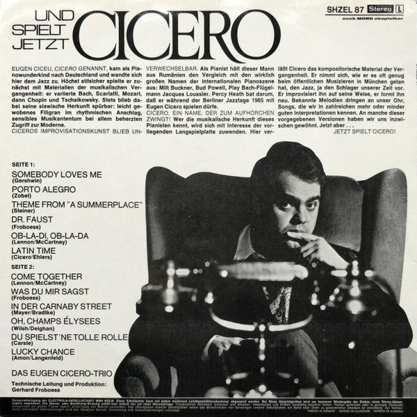 Cicero* – Und Jetzt Spielt Cicero