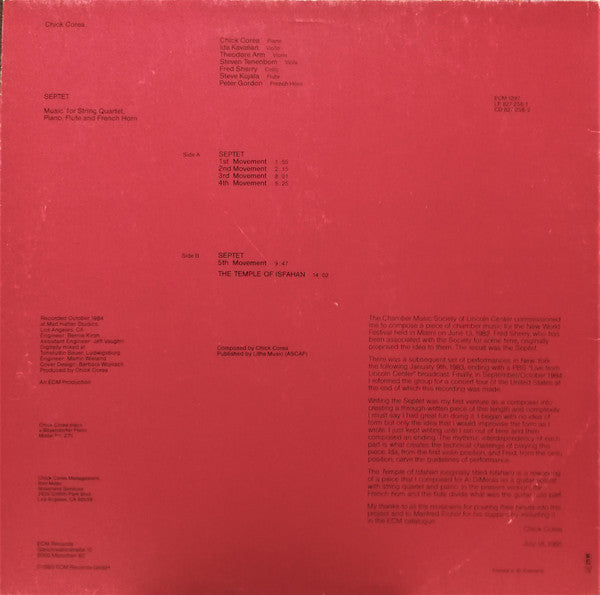 Chick Corea – Septet