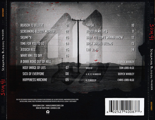 Sum 41 – Screaming Bloody Murder
