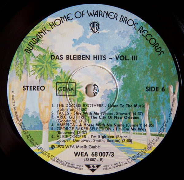 Das Bleiben Hits , 3 LP , 4-Panel Gatefold