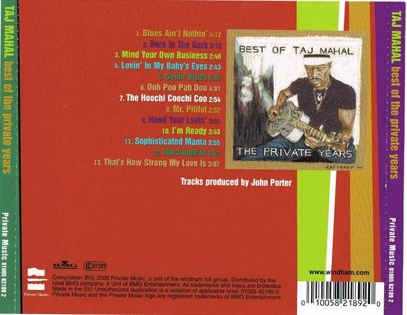 Taj Mahal – Best Of The Private Years