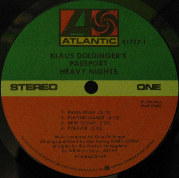 Passport  – Heavy Nights