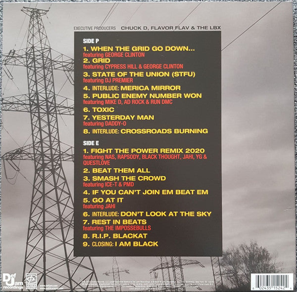 Public Enemy – What You Gonna Do When The Grid Goes Down? , special edition , gatefold
