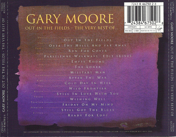 Gary Moore – Out In The Fields - The Very Best Of, 2XCD, Limited Edition