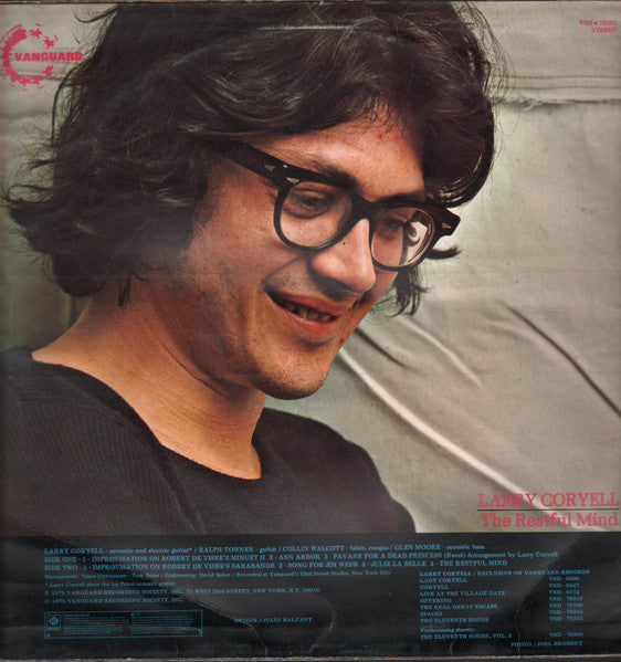 Larry Coryell ‎– The Restful Mind