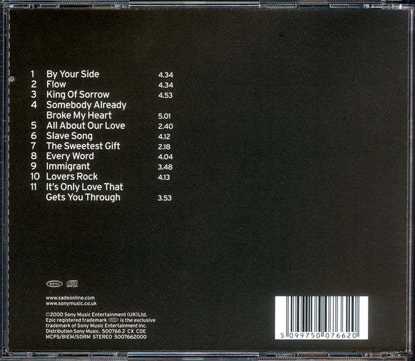 Sade – Lovers Rock
