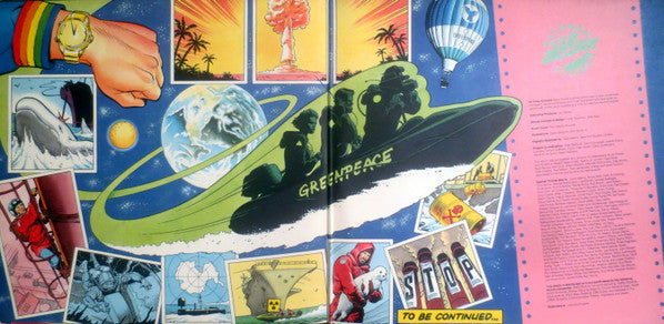 Various – Greenpeace Rainbow Warriors, 2xLP, Gatefold