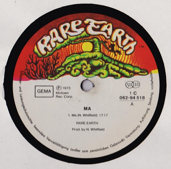 Rare Earth – Ma , Gatefold