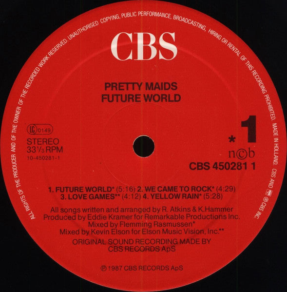 Pretty Maids – Future World