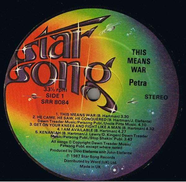 Petra – This Means War