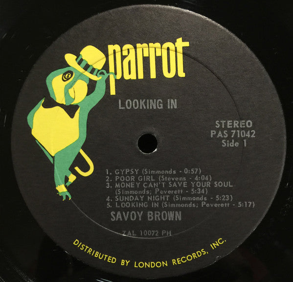 Savoy Brown – Looking In , Gatefold , US 1970