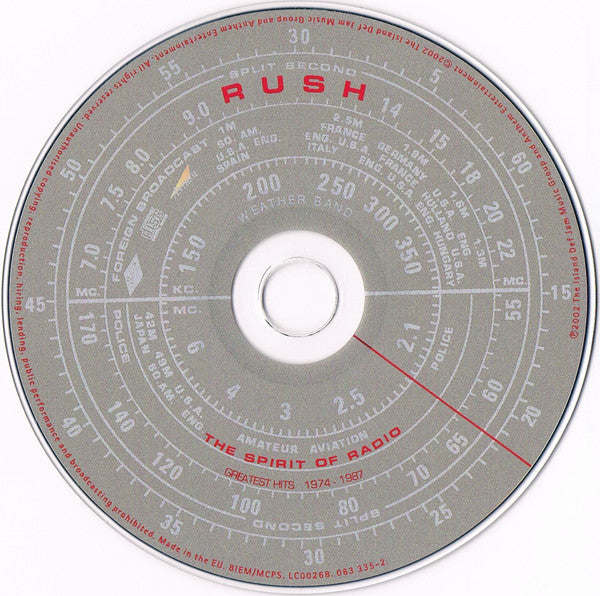 Rush – The Spirit Of Radio (Greatest Hits 1974-1987)