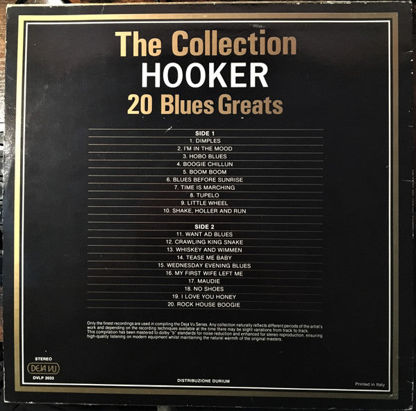 John Lee Hooker – The Collection - 20 Blues Greats