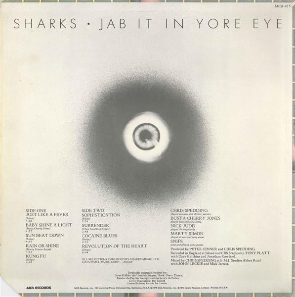 Sharks – Jab It In Yore Eye