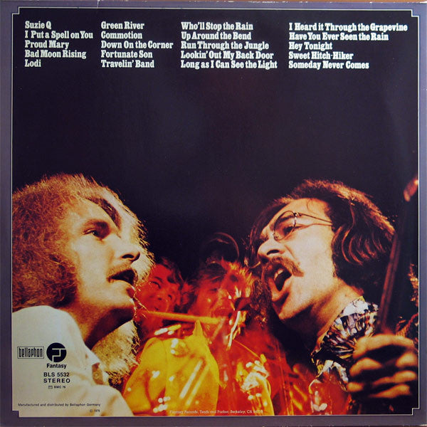 Creedence Clearwater Revival Featuring John Fogerty – Chronicle (The 20 Greatest Hits) , 2LP , Gatefold